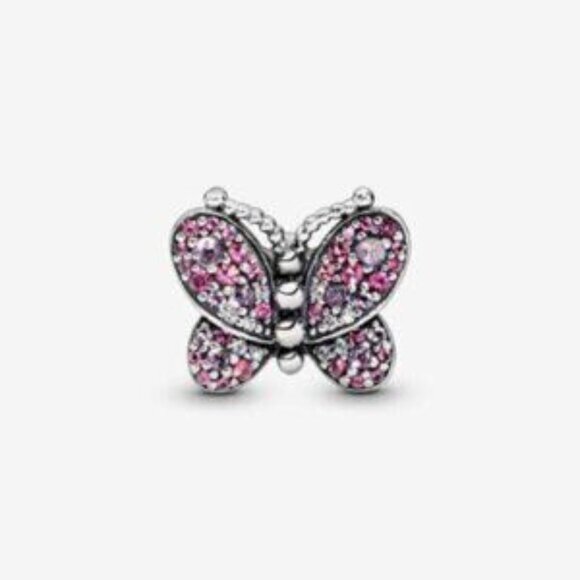 Pandora Pink Pav?? Butterfly Charm - Picture 2 of 4